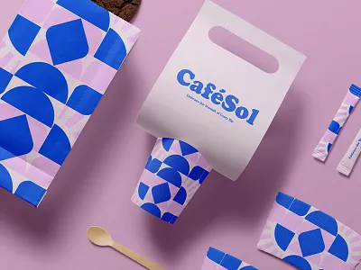 CafeSol Branding branding cafe coffee design download identity logo mockup mockups packaging paper cup premium psd template typography