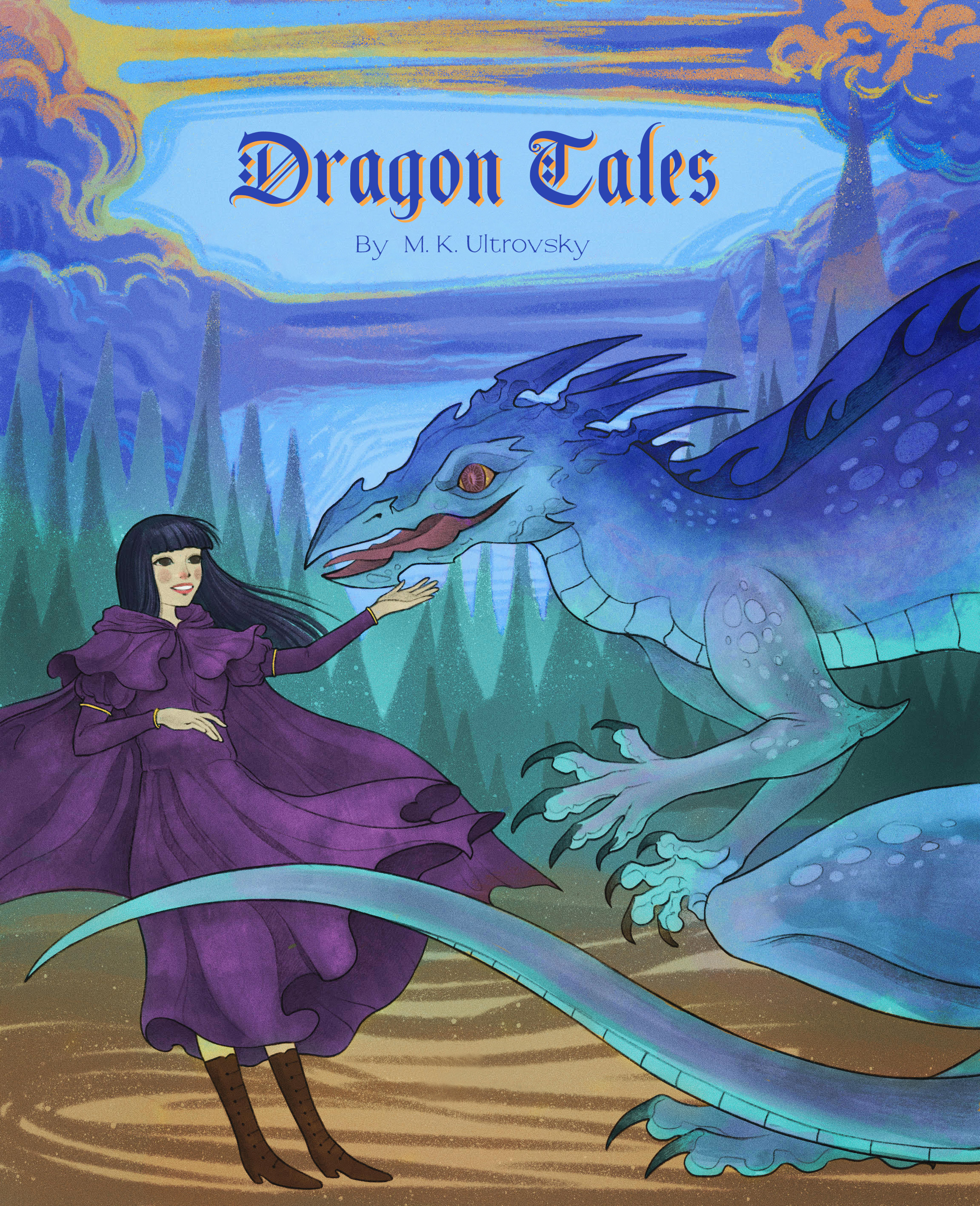 Children's Book Cover design editorial illustration