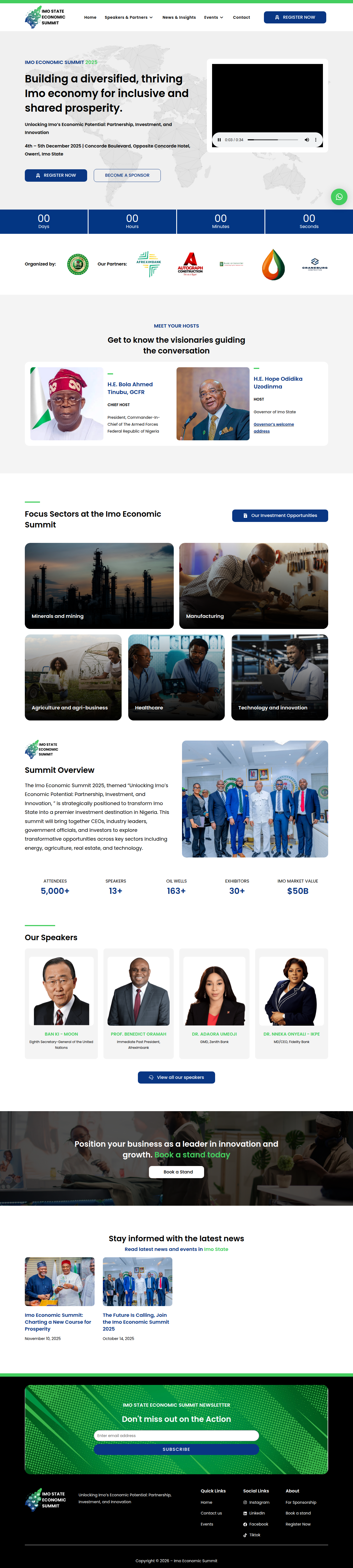 Imo State Economic Summit elementor ui wo wordpress