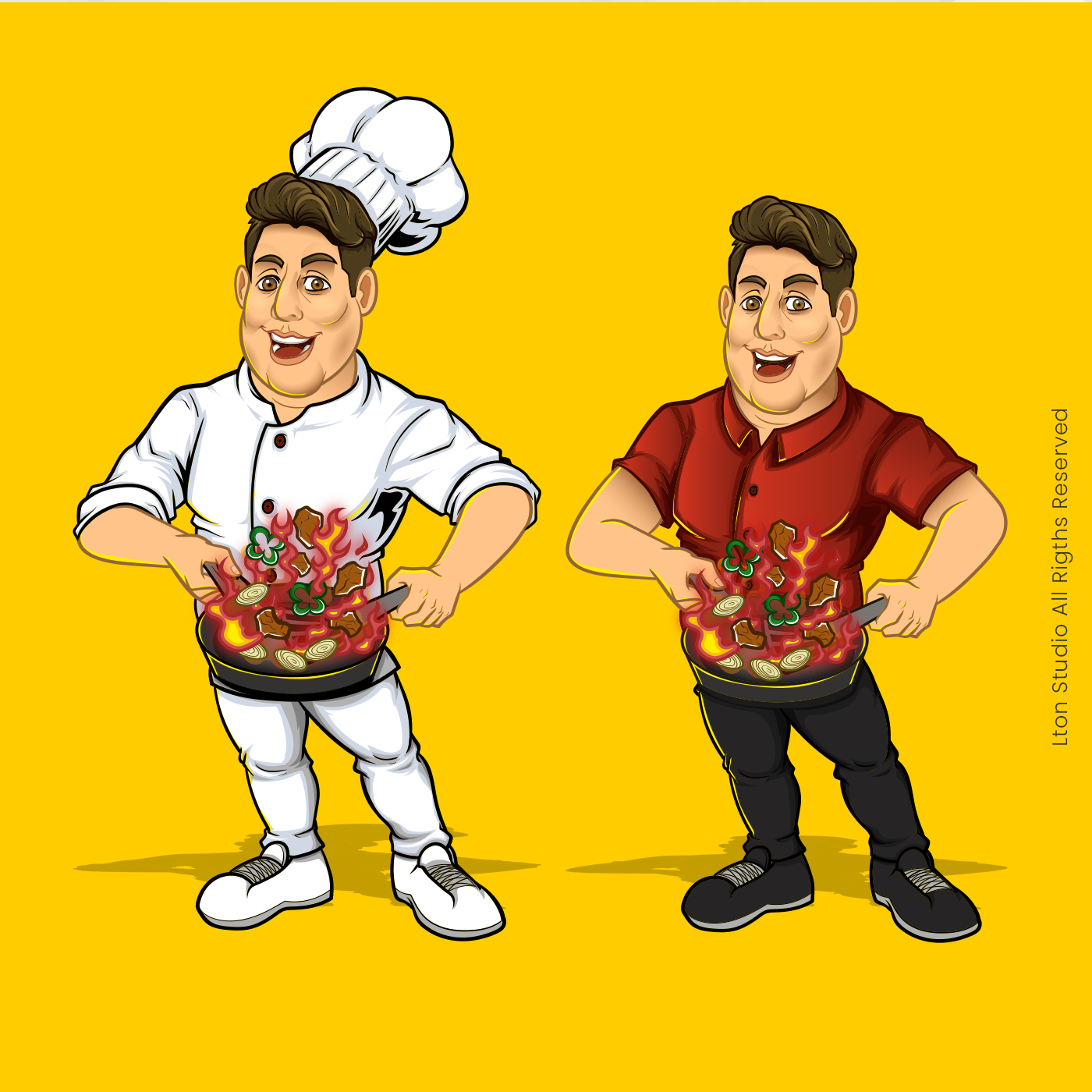 Example of Mascot Logo Design