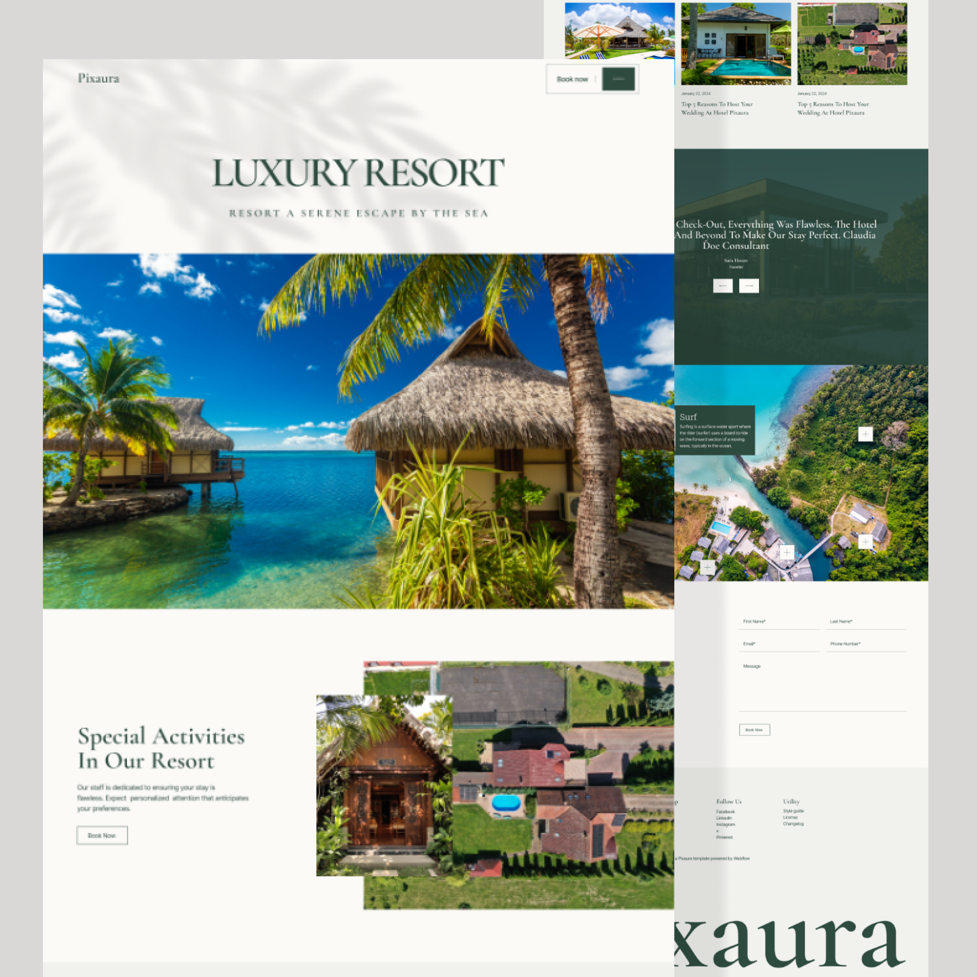 Example of Website UI Design