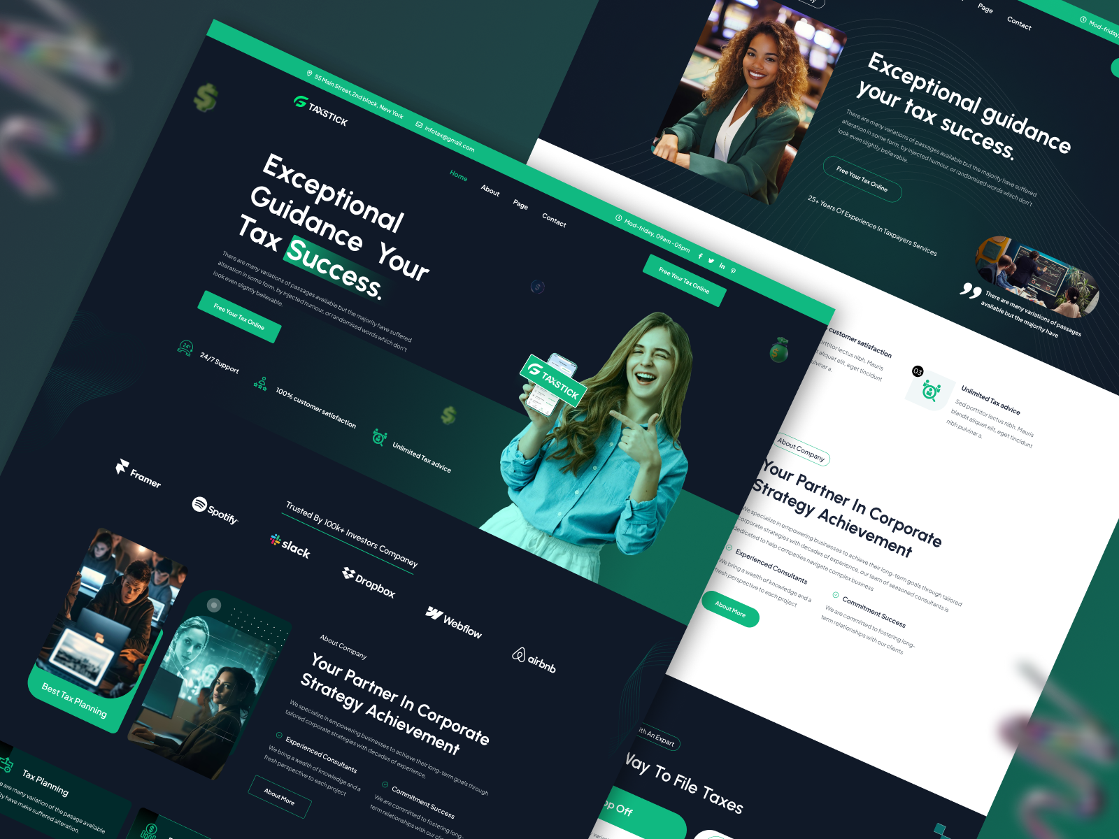 Example of UI/UX Design For Web & Mobile