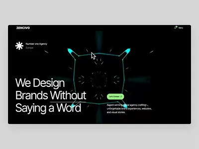 Zenvico - Agency Website template agency landing page agency webflow template agency website landing page marketing website web design webflow webflow template website design