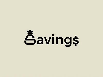 savings logo branding creative logo dollar logo fund logo logo logo design logo design minimal logo money logo savings logo savings logo design savings wordmark logo wordmark logo
