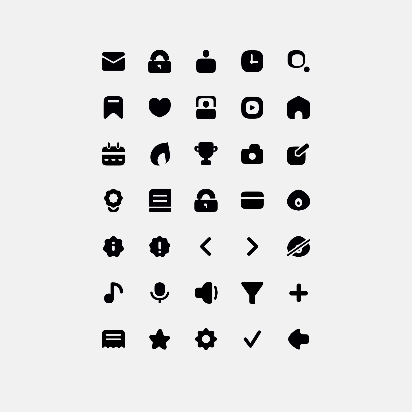 Kiddytales Icon set branding icon design iconography