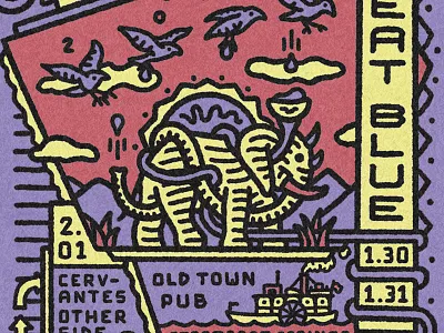 great blue in colorado band bird colorado cycle elephant jam life merch music rock show steamboat tour venue water