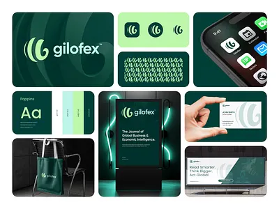 Gilofex - Academic Journal Design app brand brand design brand guidelines brand identity brand sign branding dashboard design graphic design identity logo logo design logotype marketing packaging rixlab startup visual identity