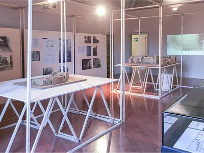 Roberto Mariani Exhibition at Museo della Grafica, Pisa architecture art branding exhibition exhibition design gallery graphic design logo making of museum temporary architecture temporary exhibition typography