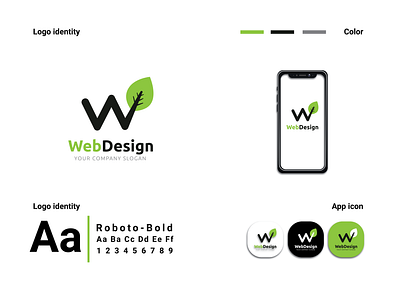 W letter mark logo design app appsicon brand branding design graphic design icon illustration logo vector