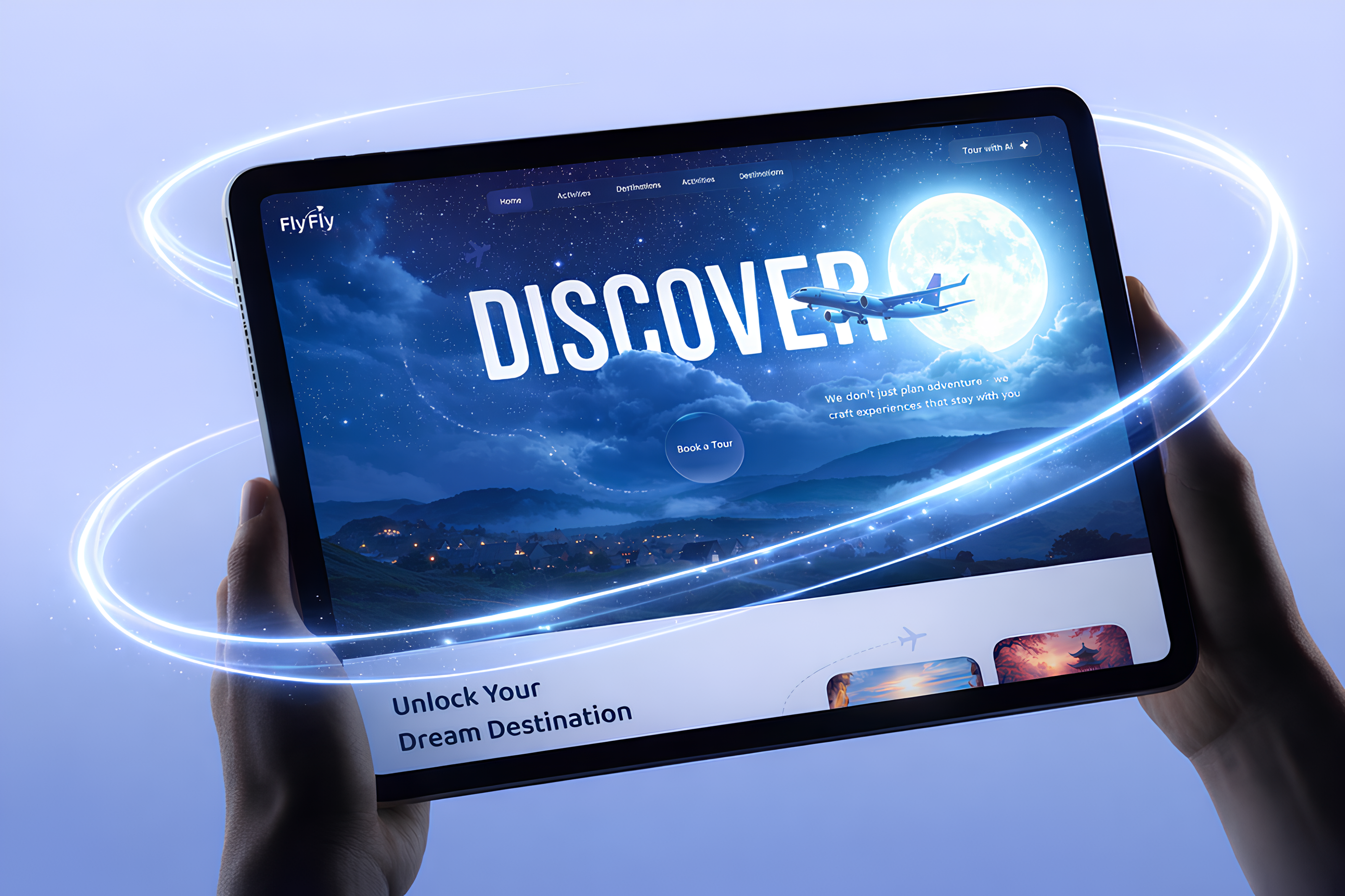 Travel Agency | Landing Page | UX/UI animation branding design graphic design illustration landing landing page logo travel travel website ui uiux ux web design website esign