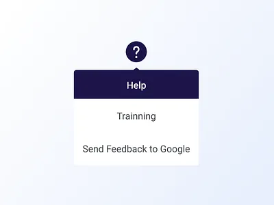 Help Dropdown Menu creative direction daily ui challenge design dropdown figmadesign helpmenu interfacedesign minimalui modern productdesign saasdesign ui ux webdesign