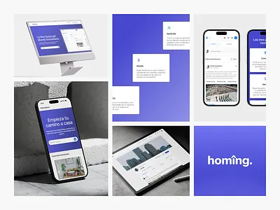 Homing - Branding & Web Design app app design branding design graphic design logo ui ux ux design web design website
