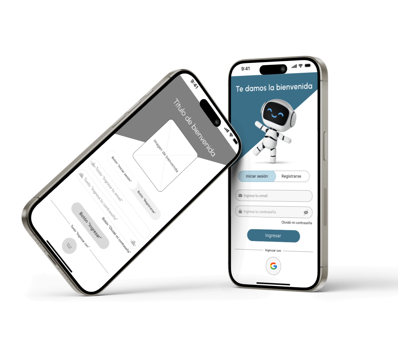Acobot - App diseño digital interfaz de usuario ux