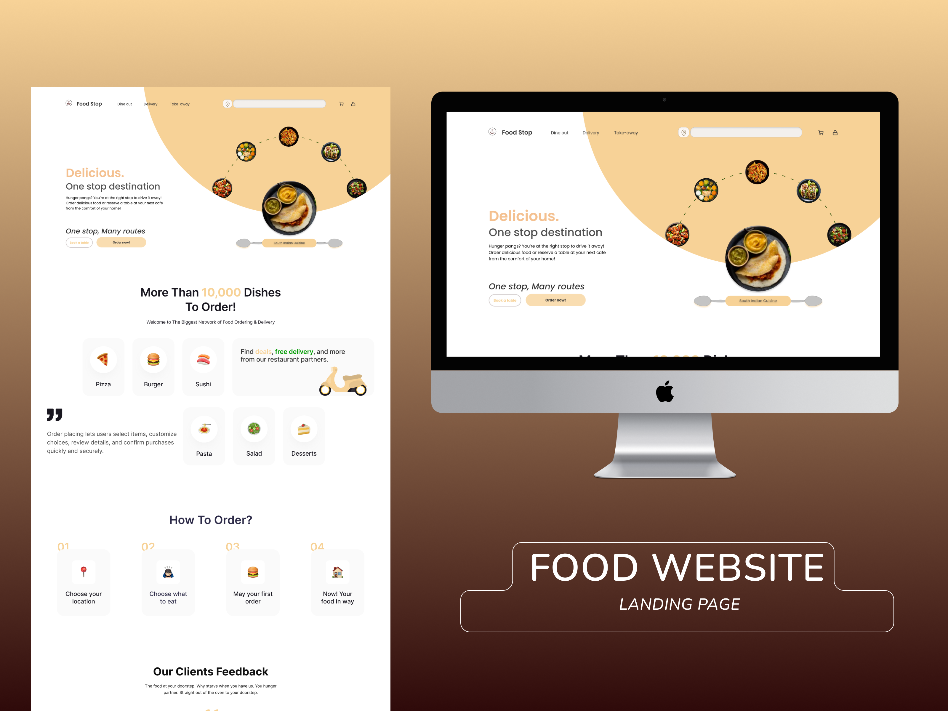 Example of UI/UX Design Website (15 Screens)
