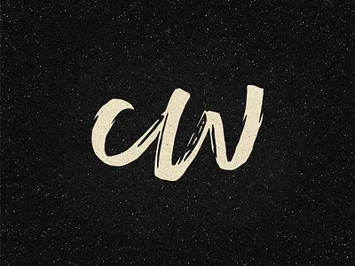 CW ✦ Acronym Logo acronym brush c capital custom doctor graphic design illustration letter logo logodesign logotype medicine physiatrist sign signature sketch type typographic w