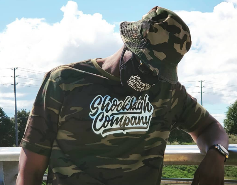 Shockhigh Company - Apparel Design apparel branding clothing company logo hand lettering lettering logo logos logotype merch merchandise script streetwear t shirt design urban