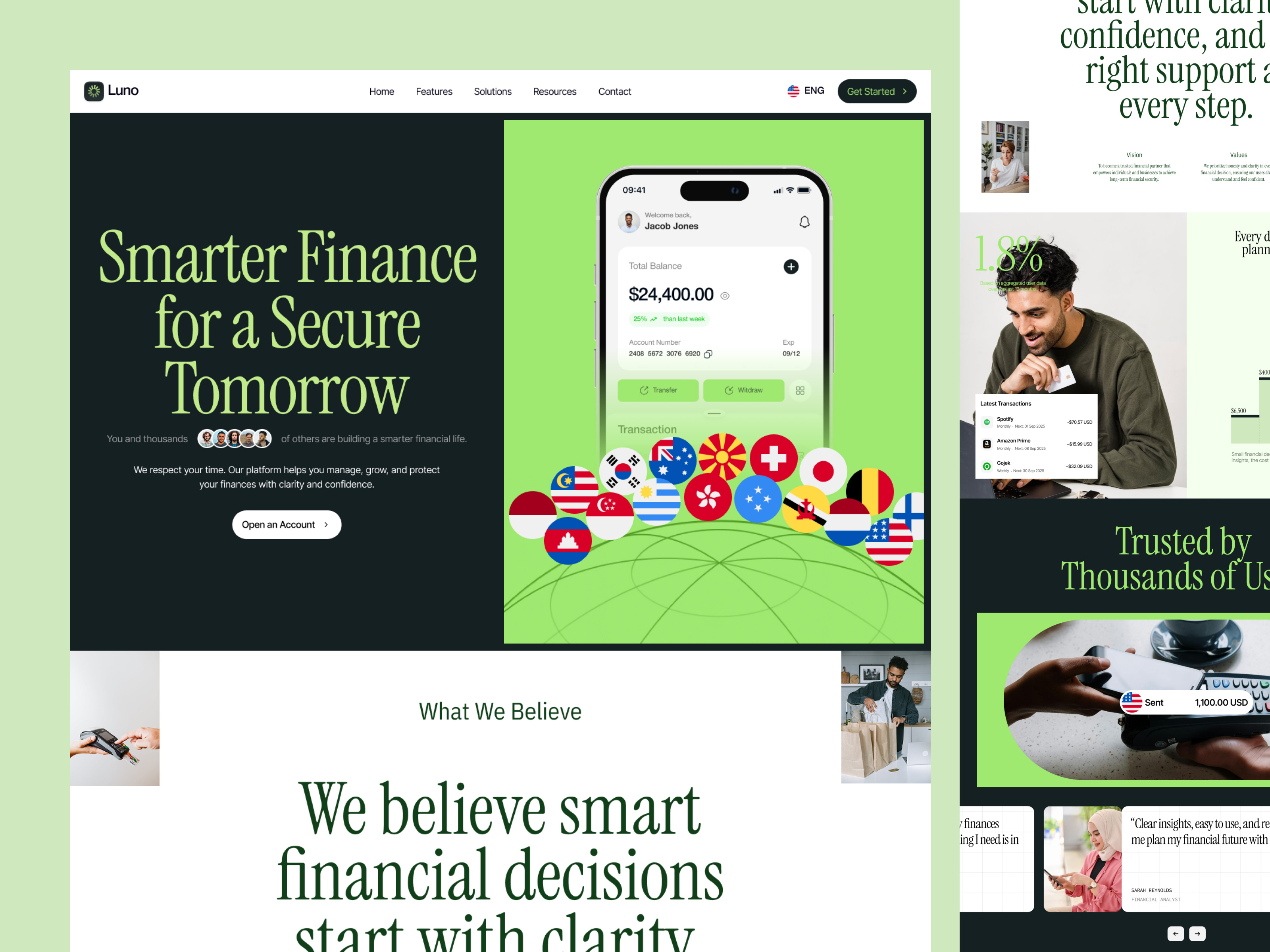 Luno - Digital Finance Platform Application by Sans Design for Sans  Brothers on Dribbble