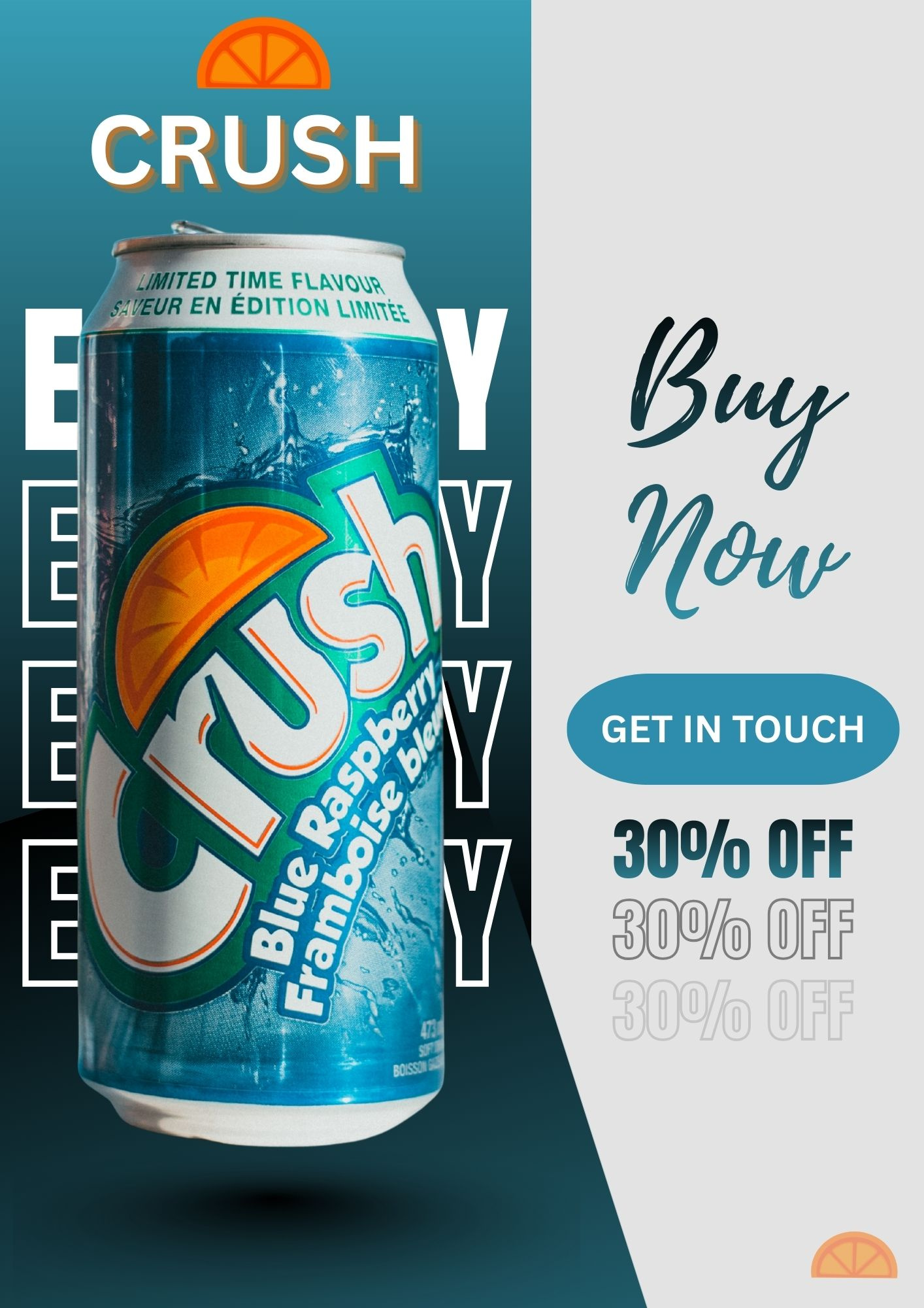 Soda Drink Poster Design on Canva ads ads design advertisement automations branding canva canva designs canva expert canva posters canva pro captivatingdesign design gohighlevel highconversion illustration marketing sales soda soda drink ui