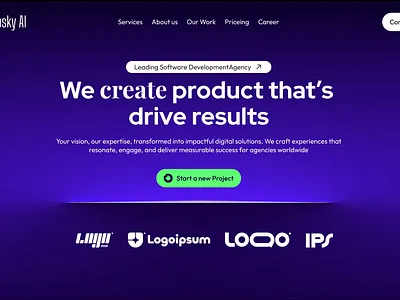 Agency Website Hero Section Design adagency agencylife bentohero centeredminimal creativeagency digitalagency grainygradients interactiveshowcase landingpage landingpagedesign lottieanimation marketingagency maximalism modernwebdesign parallaxhero portfoliodesign productionhouse responsivehero variablefonts webdesigninspiration