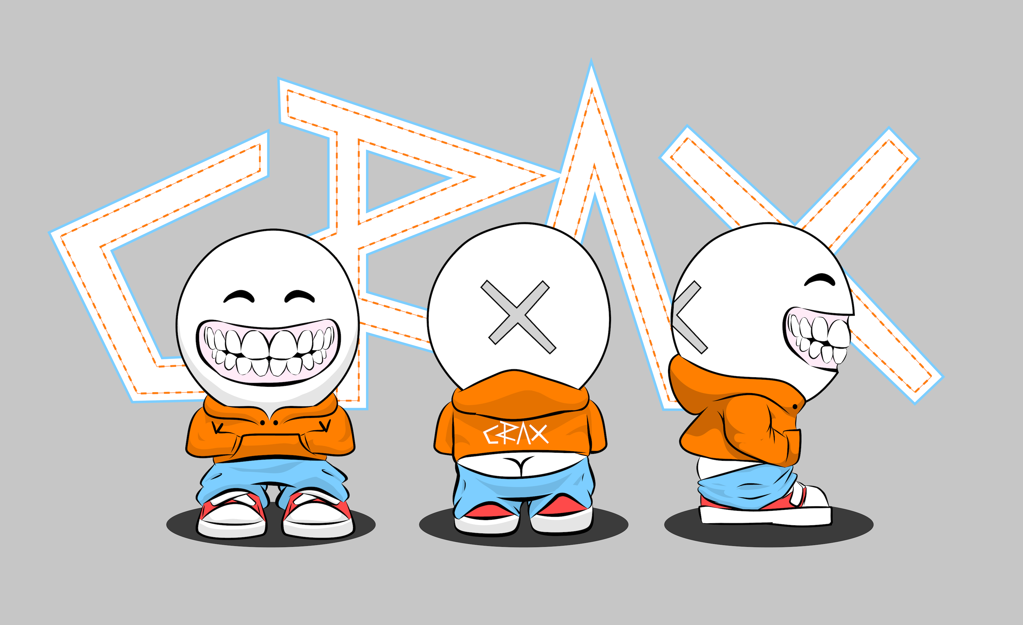 Crax Toys Branding + Toy Design branding crax toys toy design toy designer toy illustration