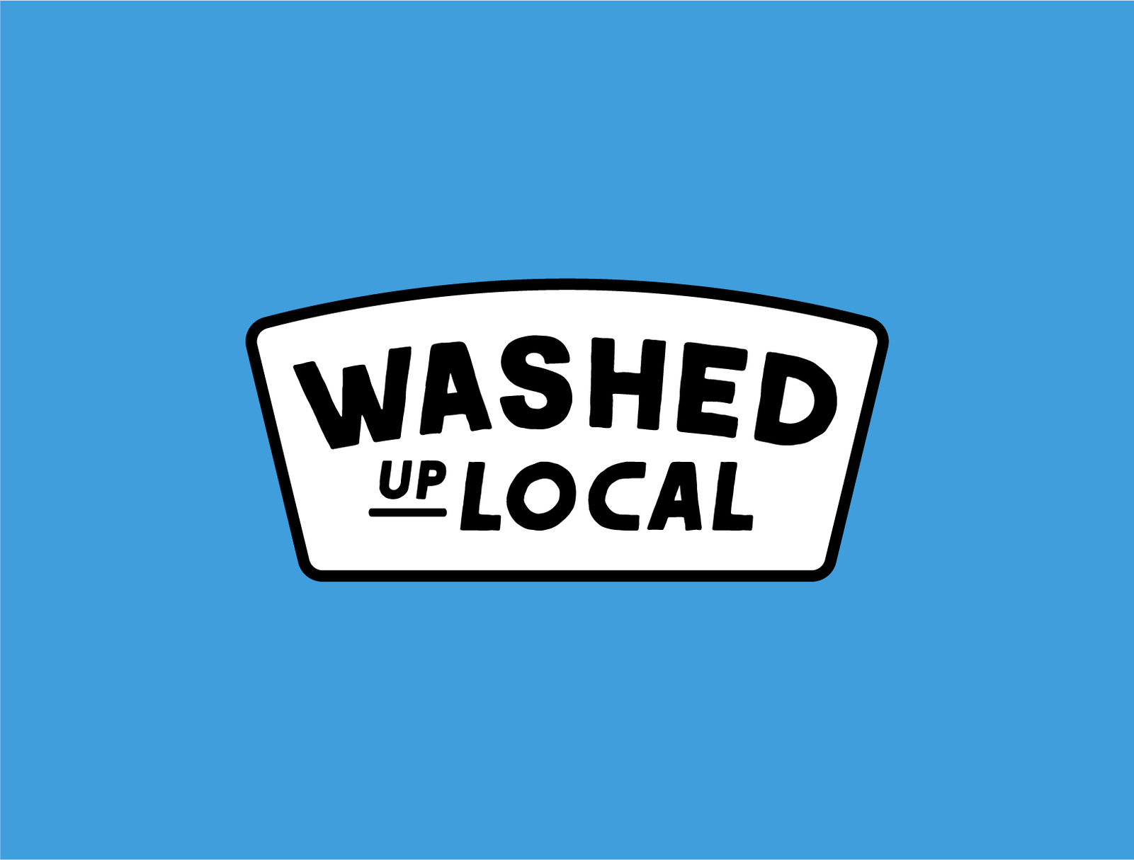 Washed up Local - Vintage Badge apparel badge branding cap design graphic design illustration laundromat laundry line logo merchandise packaging patch sticker sticker design trucker hat typography vintage badge vintage patch
