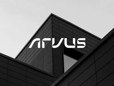ARVUS — Futuristic Architectural Identity animate architech b2b brand brand identity branding company graphic design identity logo logo design logotype mark print visual branding visual identity wordmark