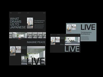 Article Page 01 artdirection design figma layout minimal minimalist modern typographic typography ui visual design website whitespace