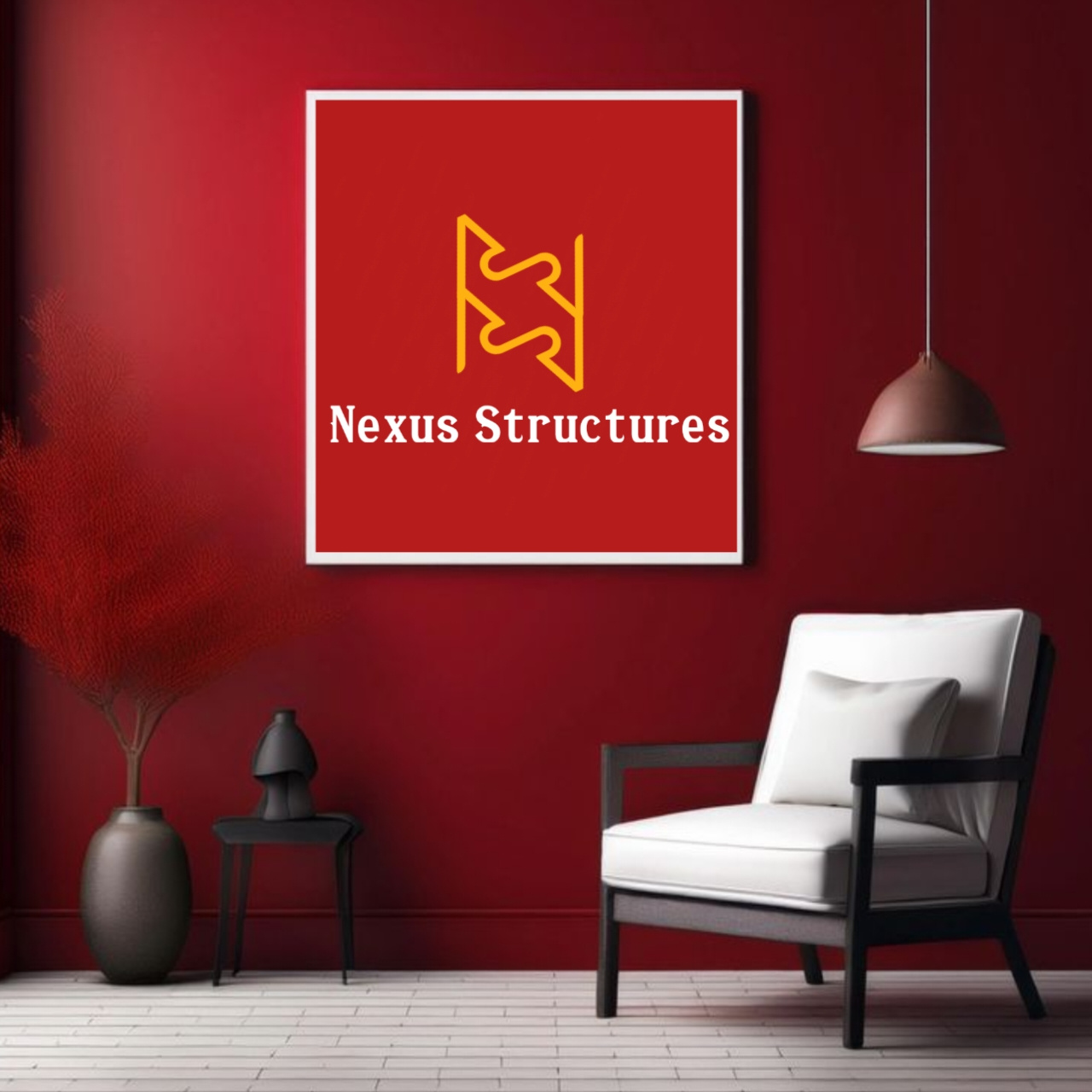 Example of N+S Logo Design For Nexus Structures 