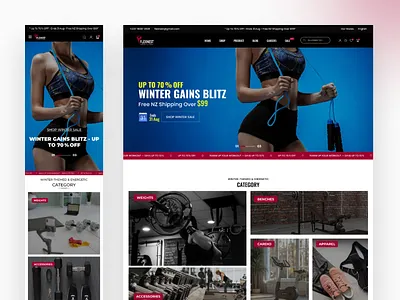 Flexnest Fitness E-commerce Website UI branding ecommerce ui ecommerce website fitness ecommerce fitness website flexnest gym equipment landing page lifestyle brand modern website online store product showcase responsive design sale banner sports website ui design ux design web design website ui workout gear