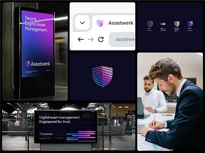 Assetwerk Logo and Branding brand and identity branding design graphic design icon logo ui ux