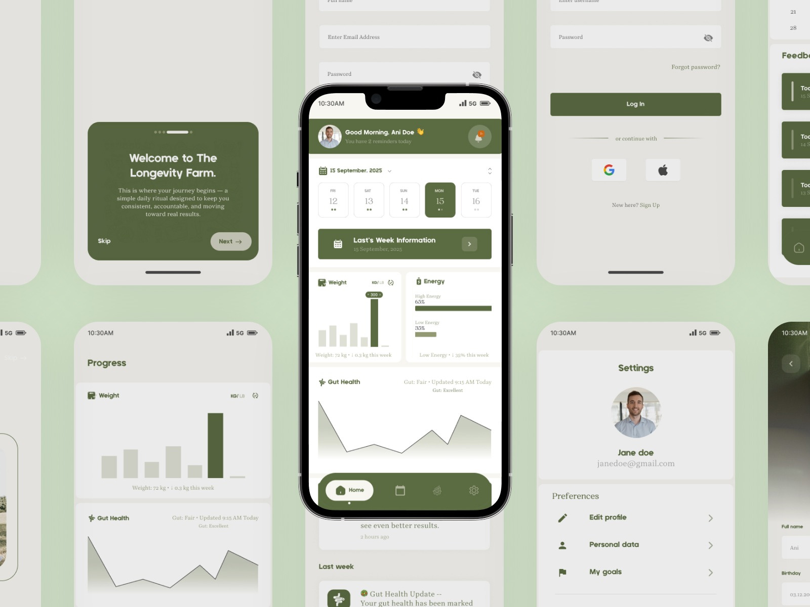 Example of Mobile App UI UX Design & Development