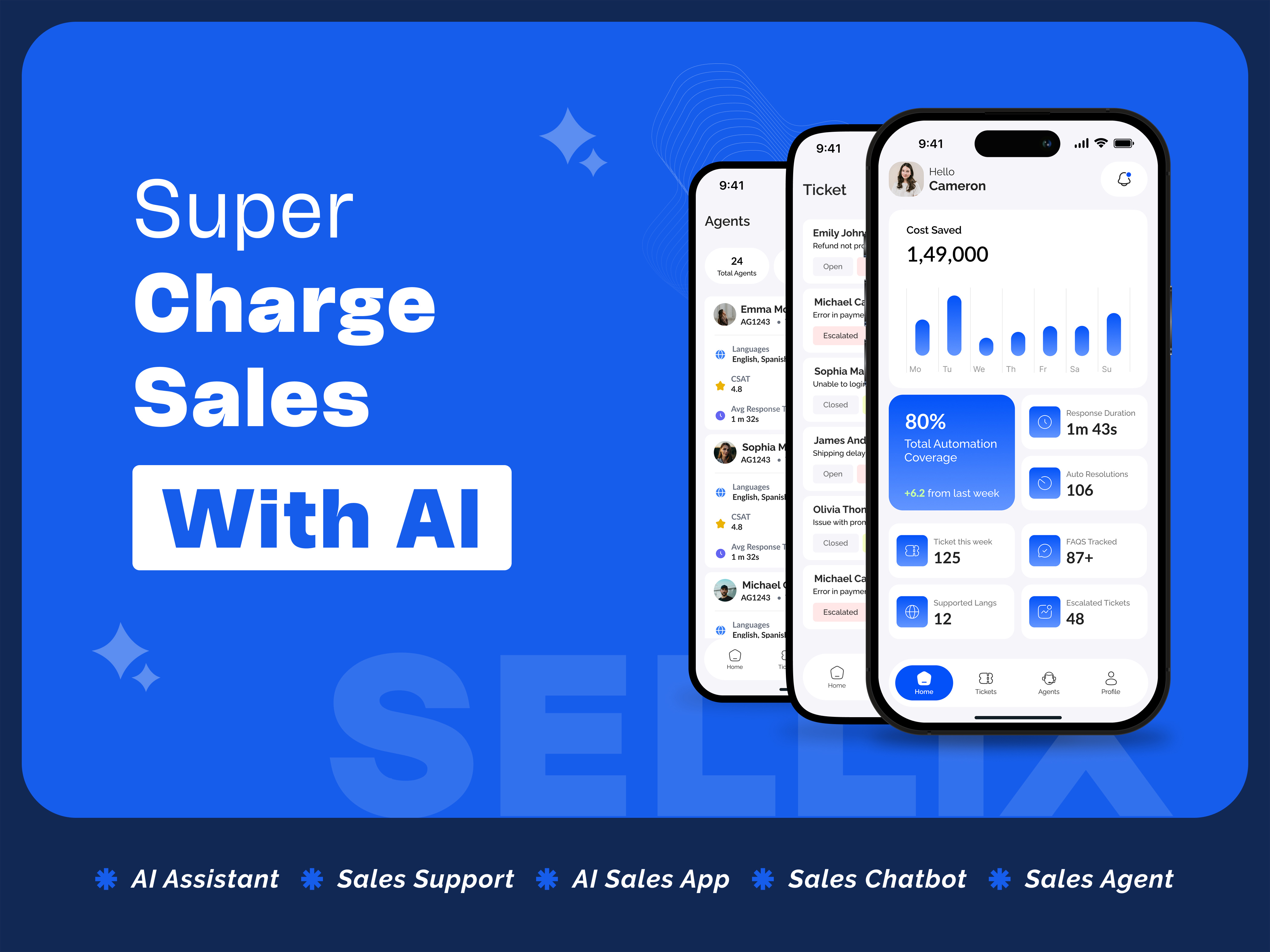 AI Sales Assistant | Smart Sales Agent | Sales Agents ai ai assistant enterprise solutions intelligent crm lead app rev growth ai sales ai tool sales app sales chatbot sales funnel ai sales support