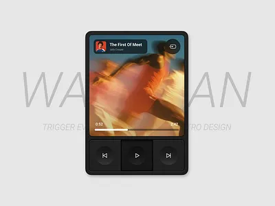Digital Nostalgia: The Pulse of Sound dailyui graphic design interactiondesign musicplayer retrodesign skeuomorphism ui uiux