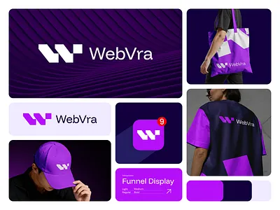 WebVra - Modern Tech Brand Identity & Logo Design abstract logo app icon branding business logo dribbble geometric logo graphic design letter w logo logo design logo icon minimalist logo modern logo monogram logo tech logo tech w logo technology logo timeless logo w logo wv logo