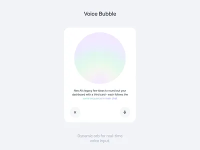 UI Spotlight: AI Voice aidesign aifigma aiui aiux figmadesign headstartui productdesign uidesign uxdesign