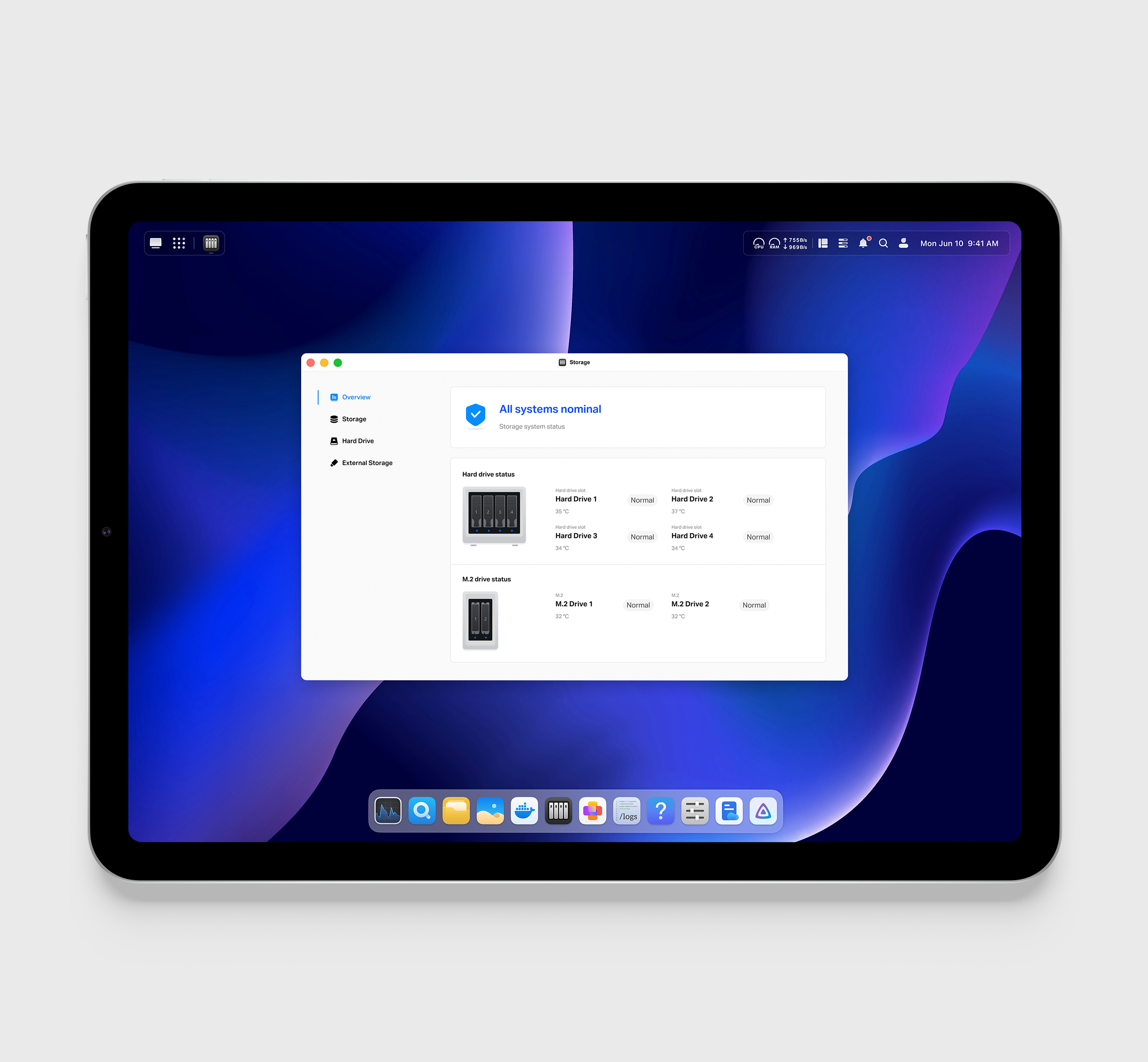 UGOS PRO Concept design figma interface ui