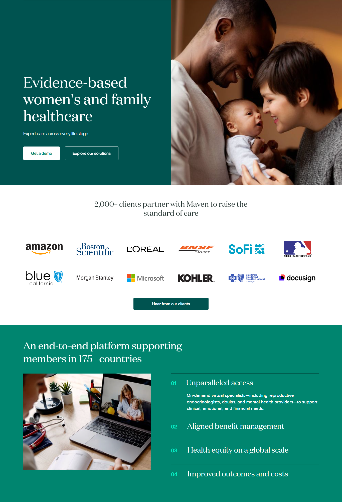 Responsive Healthcare Platform Website UI animation branding cleaninterface design graphic design healthcareui landingpage medicaldesign patientexperience responsiveweb telehealthwebsite webdesign webxpart