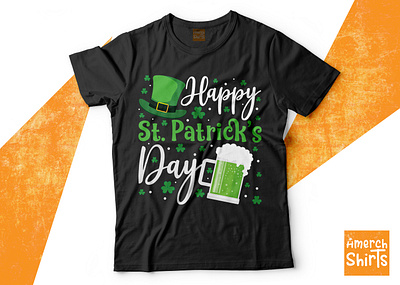 Happy St. Patrick's Day T-Shirts Design branding bulk t shirt design custom t shirt design design graphic design green beer t shirt illustration logo retro t shirt design st patricks day stpatricks day stpatricks day beer t shirt t shirt design typography ui ux vector