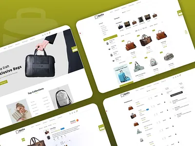 👜 Bags & Fashion E-commerce Web Design — Apeks Store bags ecommerce ecommerce web design prestashop theme professional web developer responsive ecommerce website