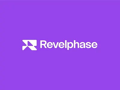 Bold Identity for Revelphase – Logo & Brand System apparel branding brand brand identity branding business card design creative direction design freelance designer geometric branding graphic design logo logo design minimal minimal logo modern purple aesthetic revelphase logo startup branding visual identity system