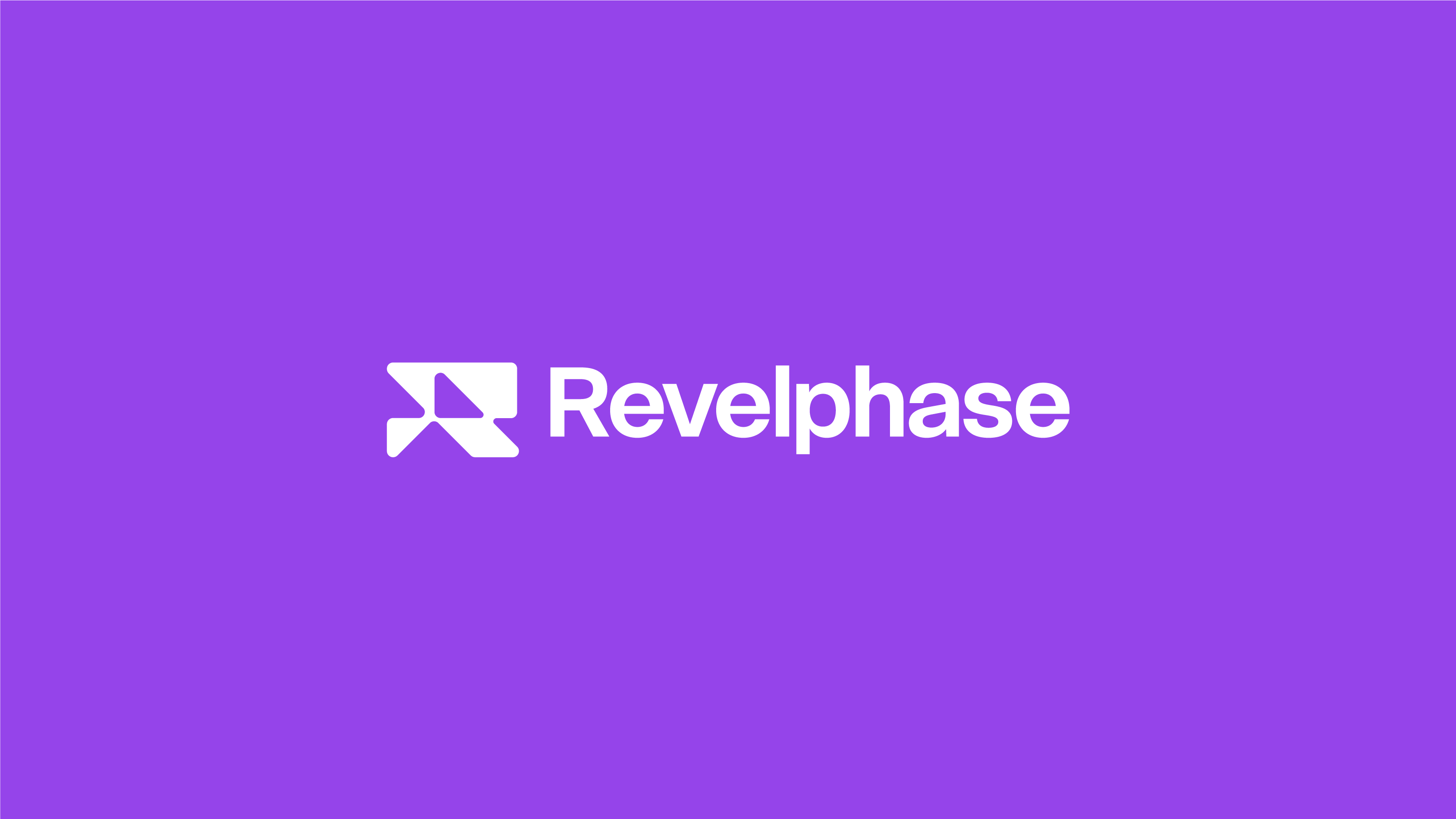 Example of Bold Identity for Revelphase – Logo & Brand System