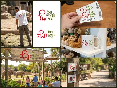 Zoo logo redesign brand brand designer branddesigner branding branding designer brandingdesigner elephant logo graphic design logo logo design logo designer logo rebranding logo redesign logodesign logodesigner logotype rebranding redesign zoo zoo logo