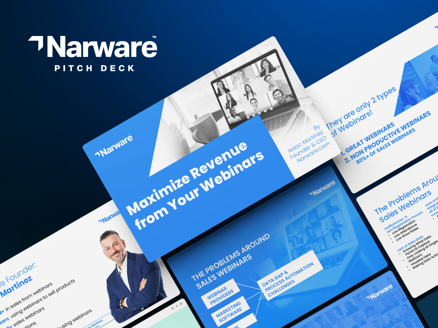 Example of Corporate Presentations & Pitch Decks