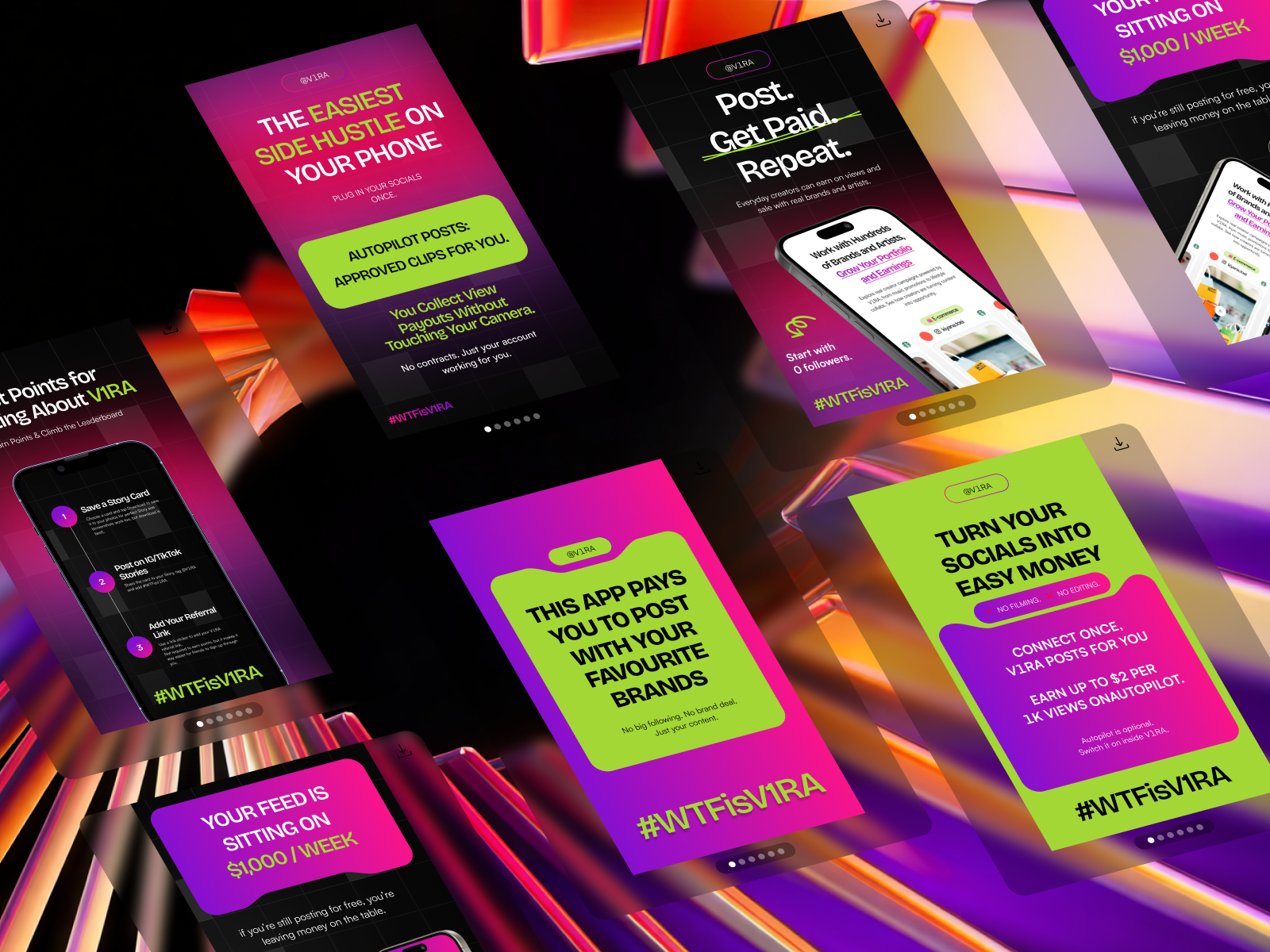 Example of Saas Mobile App Design