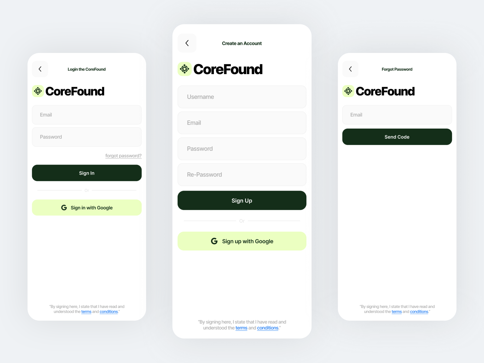 Auth Screens WorkFlow | Sign In, Sign Up app design auth login mobile app register sign in sign up