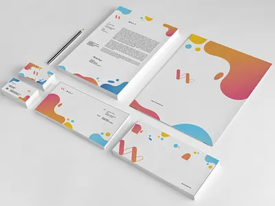 Corporate Identity Template brand identity branding business card corporate identity letterhead stationery