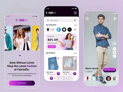 E-commerce Mobile App app design e commerce fashion fashion store app ios mobile mobile app mobile app design mobile ui online shop online store popular product card product design shop shopping sunglasses ui design user interface ux design