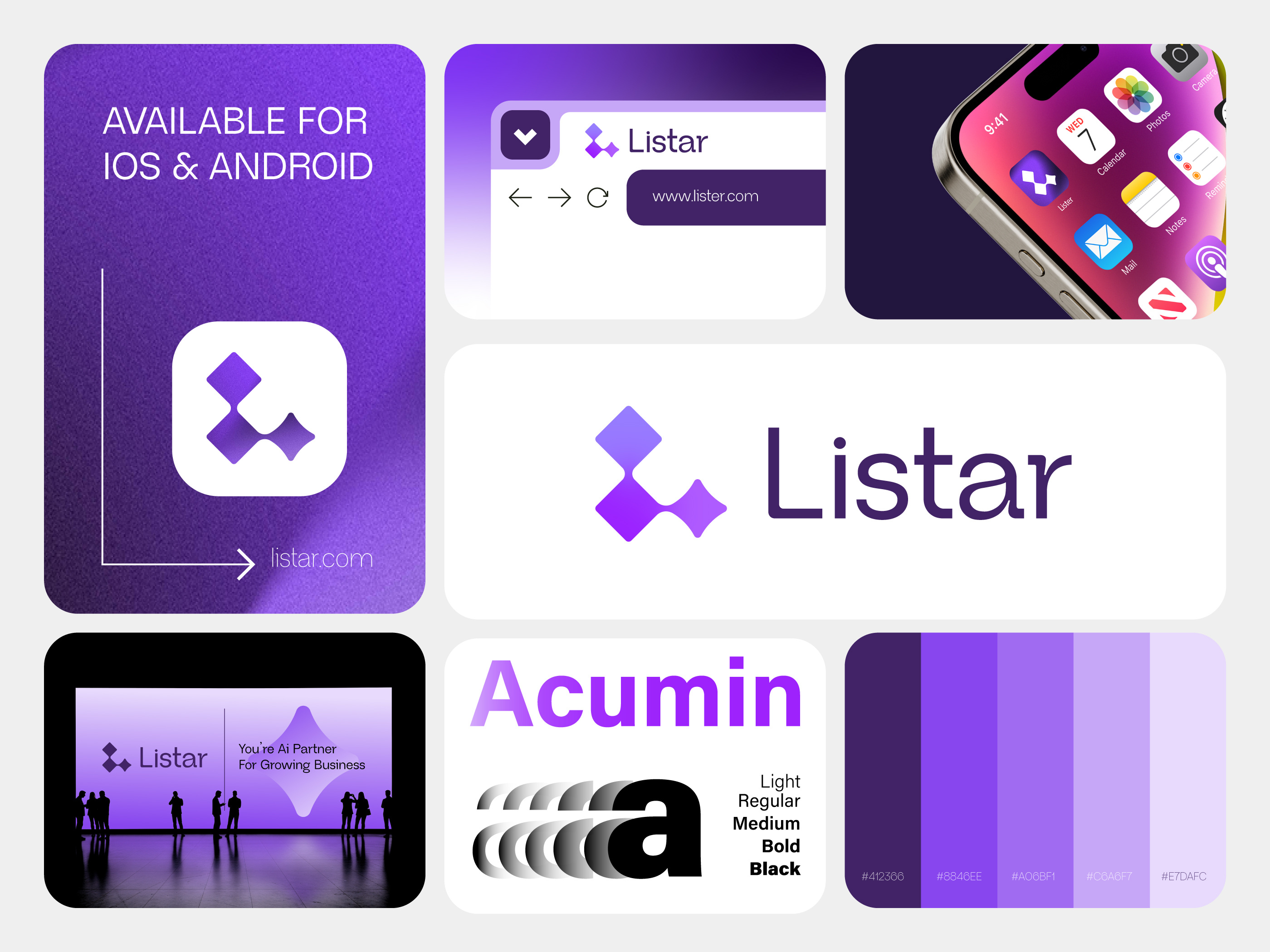 Example of Startup Logo Design Package 