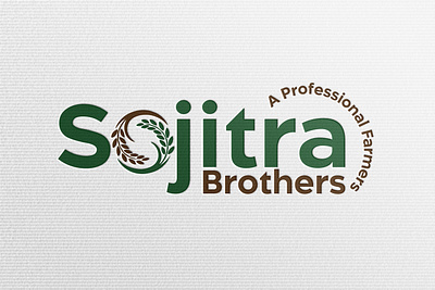 Sojitra Brothers Logo Design illustration logo typography