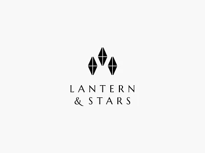 Lantern & Stars branding logo minimal modern simple star